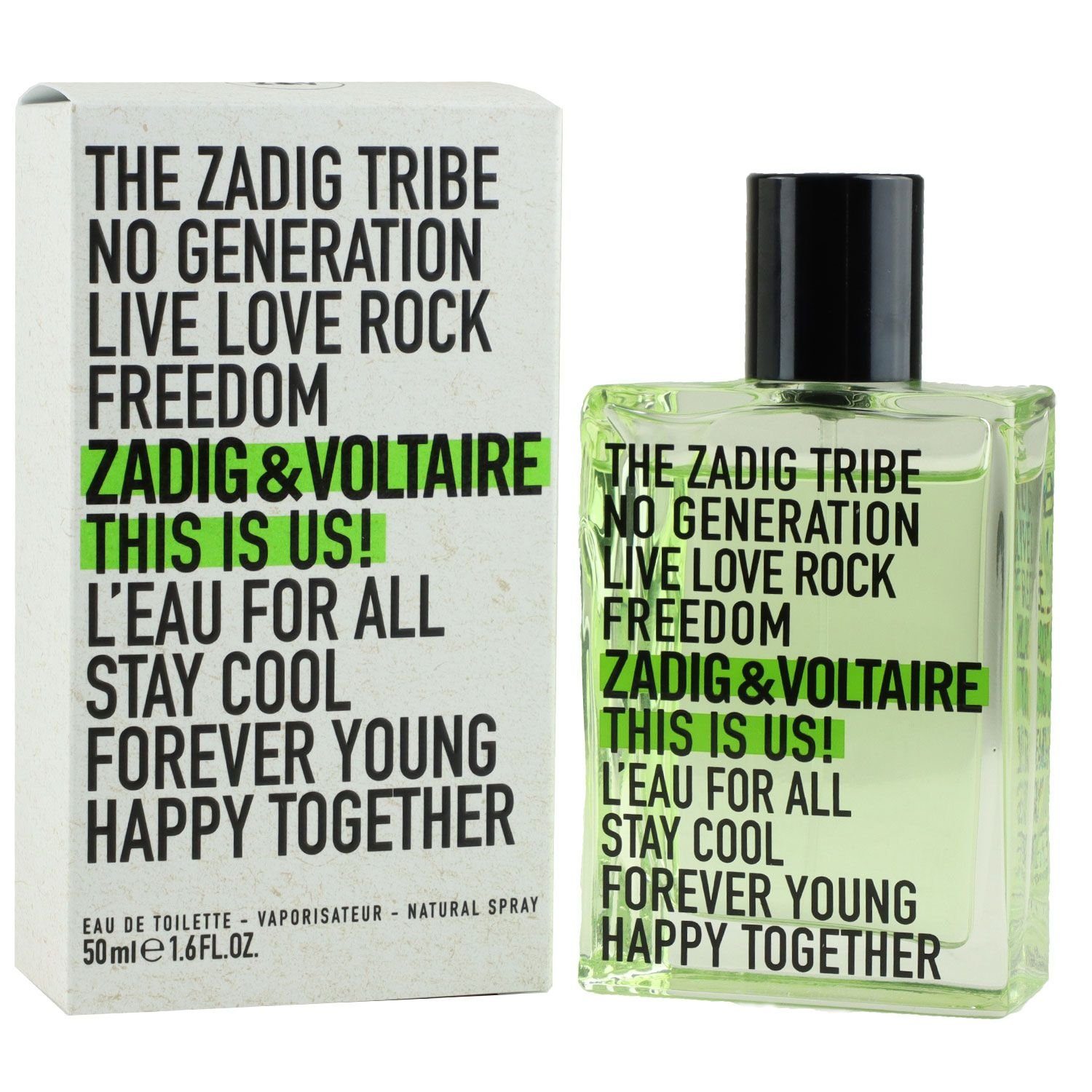 ZADIG & VOLTAIRE Eau de Toilette This is Us L Eau for All 50 ml