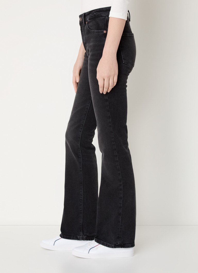 Blugi evazați cu talie înaltă Tommy Hilfiger, de culoare spălată