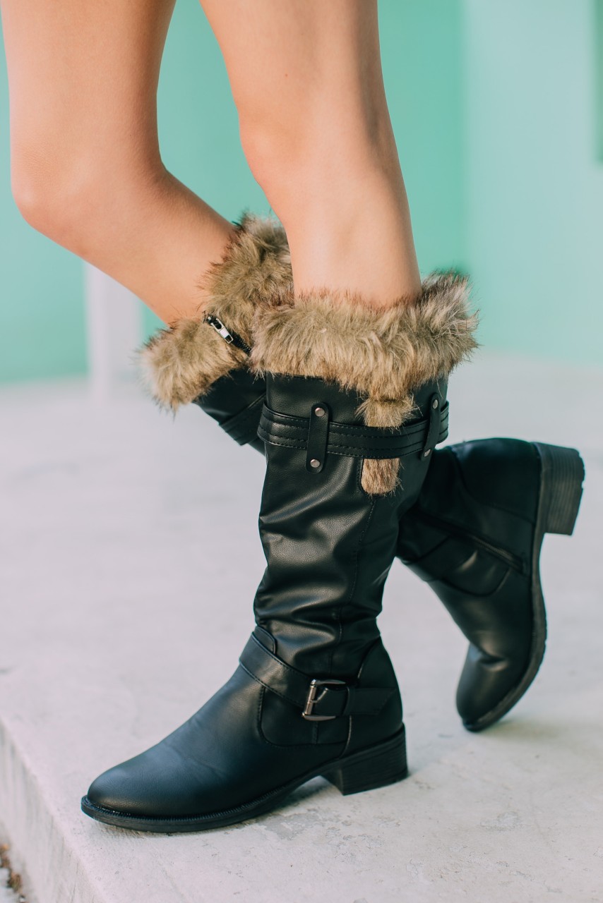 LOVENESS Stiefeletten schwarz Winterstiefel von LOVENESS