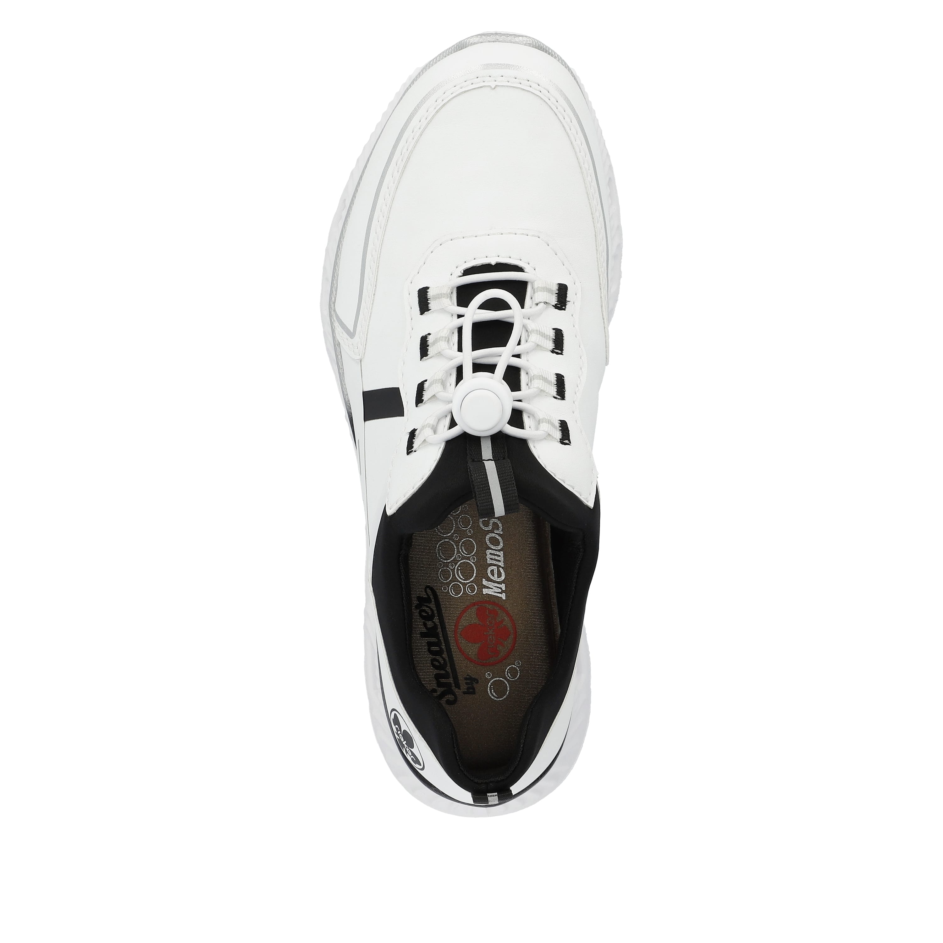 Rieker Damen Slipper kristallweiss