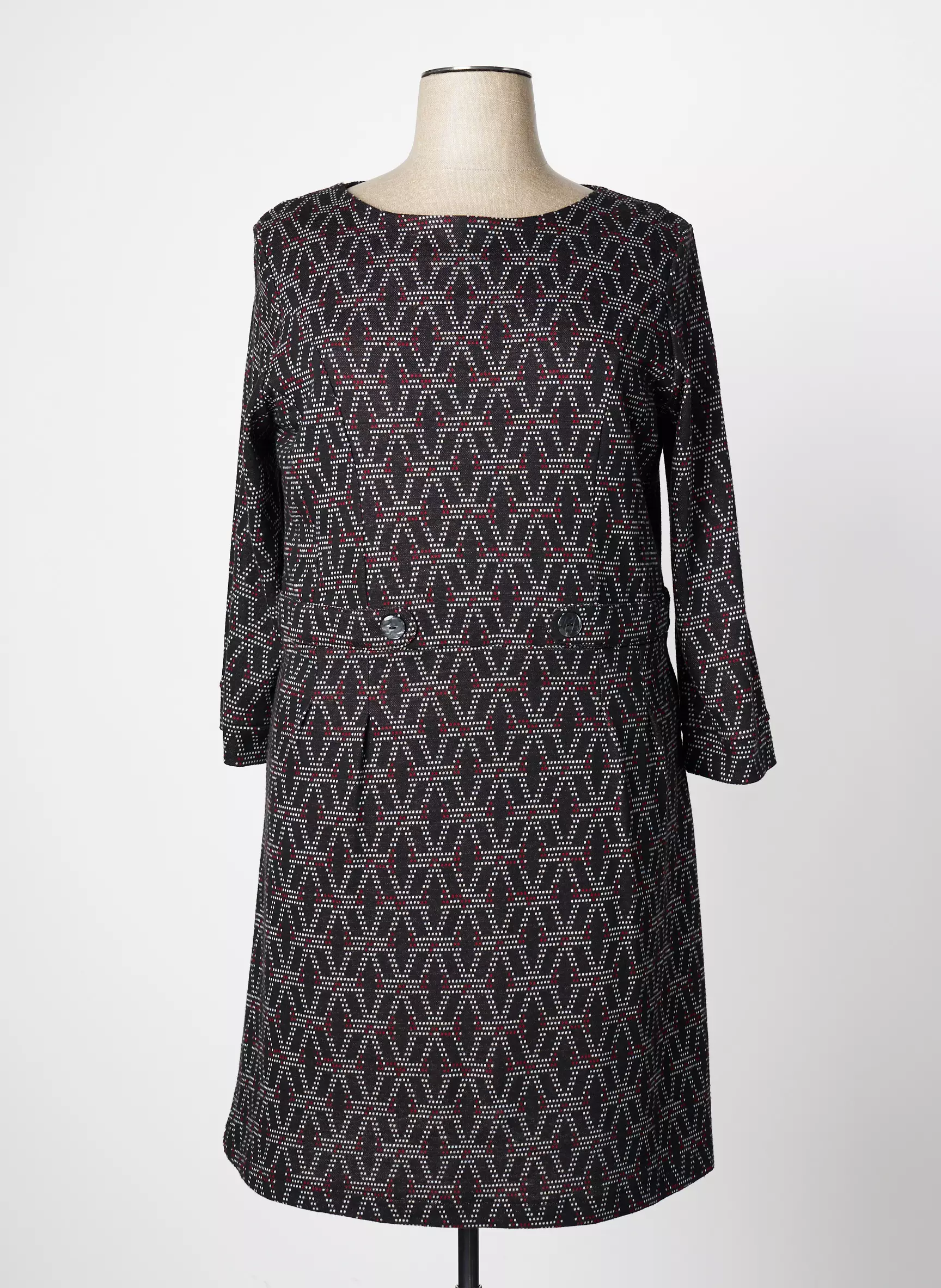Niki Paris Robes Mi Longues Femme couleur noir