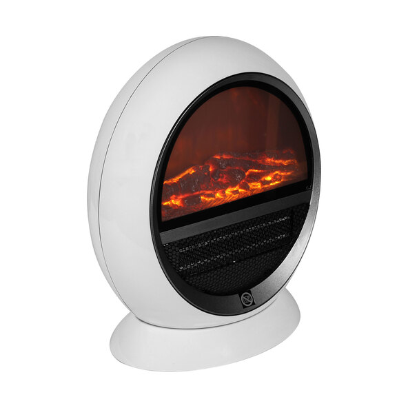 Heizgerät Kaminfeuer, 1.500 W, weiß