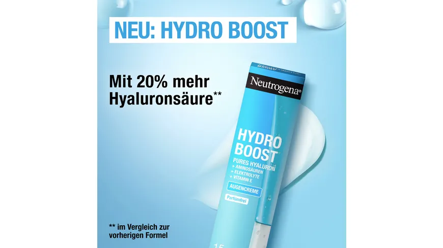 Neutrogena Hydro Boost Augencreme Gel 15 ml