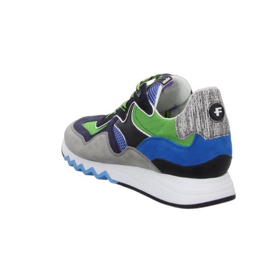 FLORIS VAN BOMMEL Freizeit Schnürer bunt HEREN MOLIERE RZFloris Sport Lime Textil