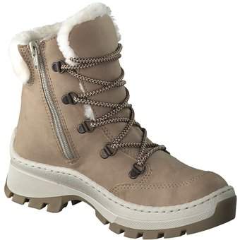 Rieker Schnürstiefelette in braun