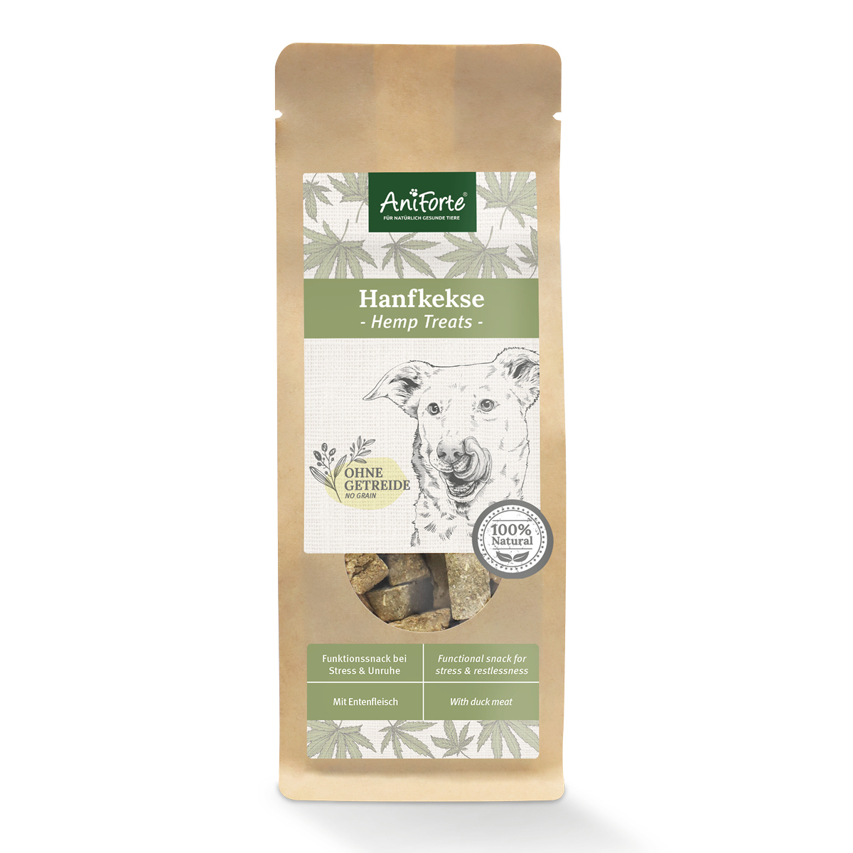 Aniforte Ergänzungsfutter & Aufzucht Aniforte Hanfkekse 200g