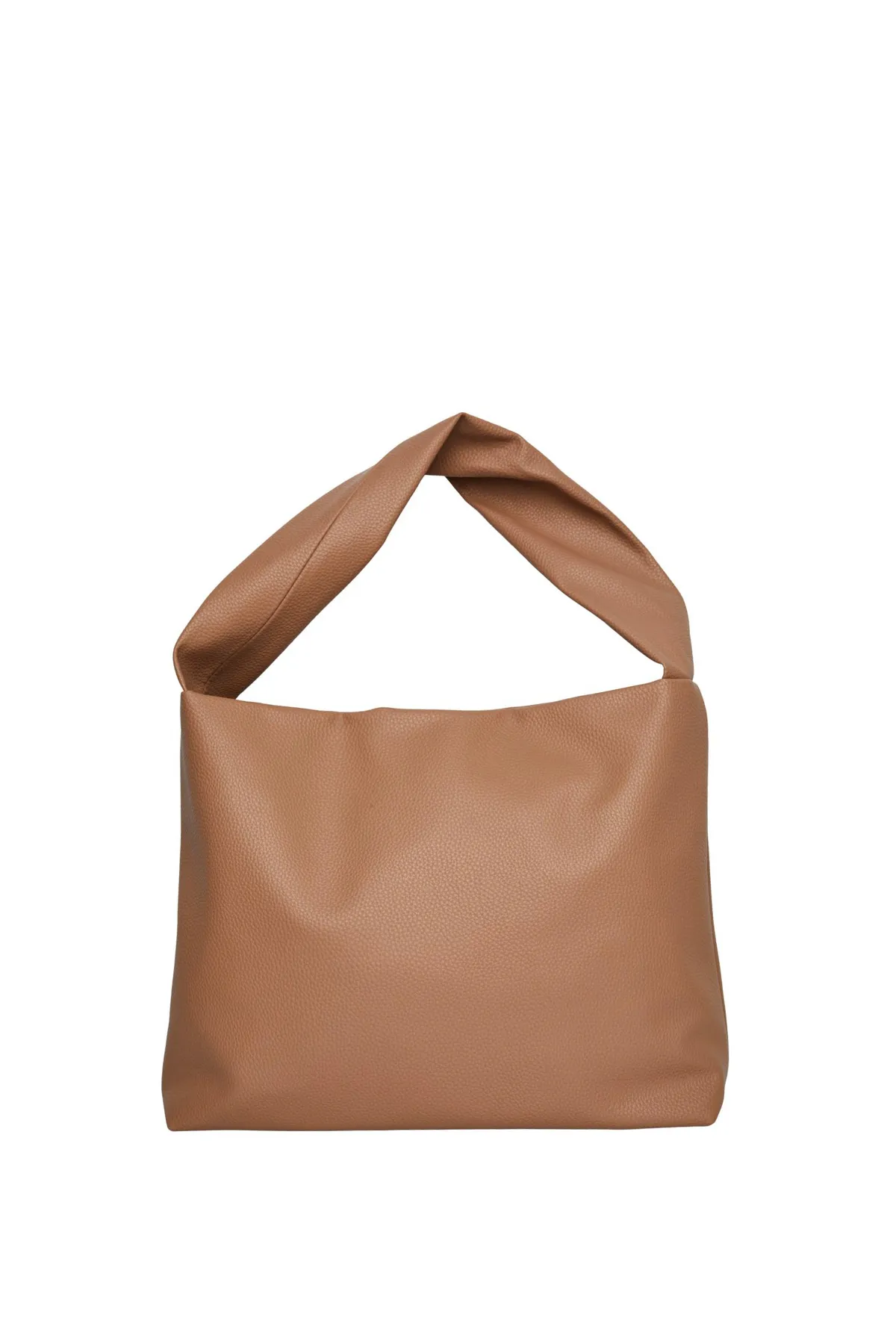 PIECES  Handtasche - Braun - Unifarben