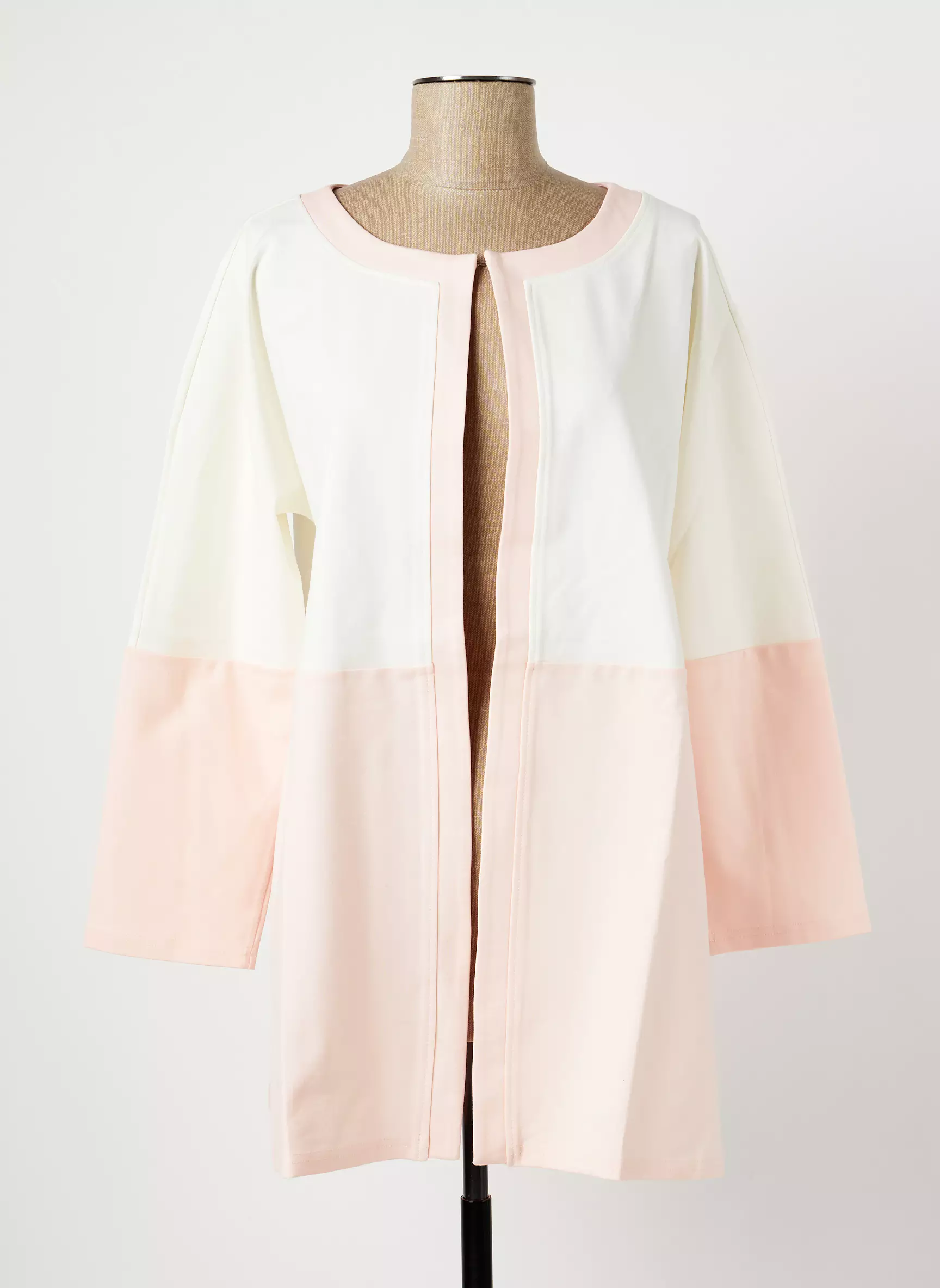 Multiples Vestecasual Femme couleur rose
