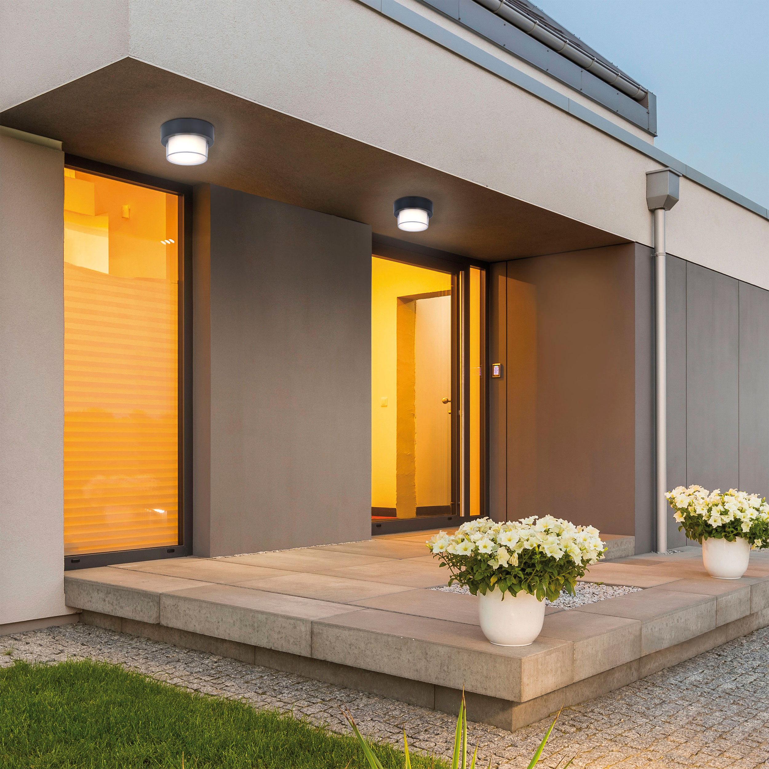 QLED-Deckenleuchte 1flg