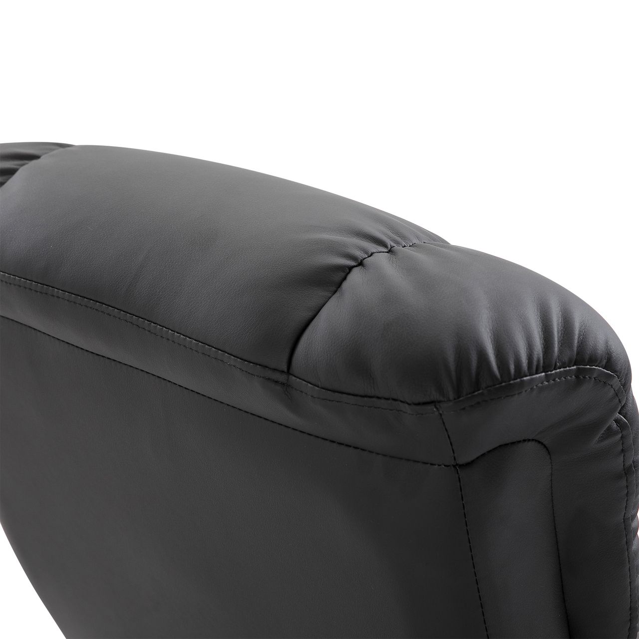 HOMCOM Relaxsessel mit Liegefunktion Massagesessel inkl. Hocker Fernsehsessel
