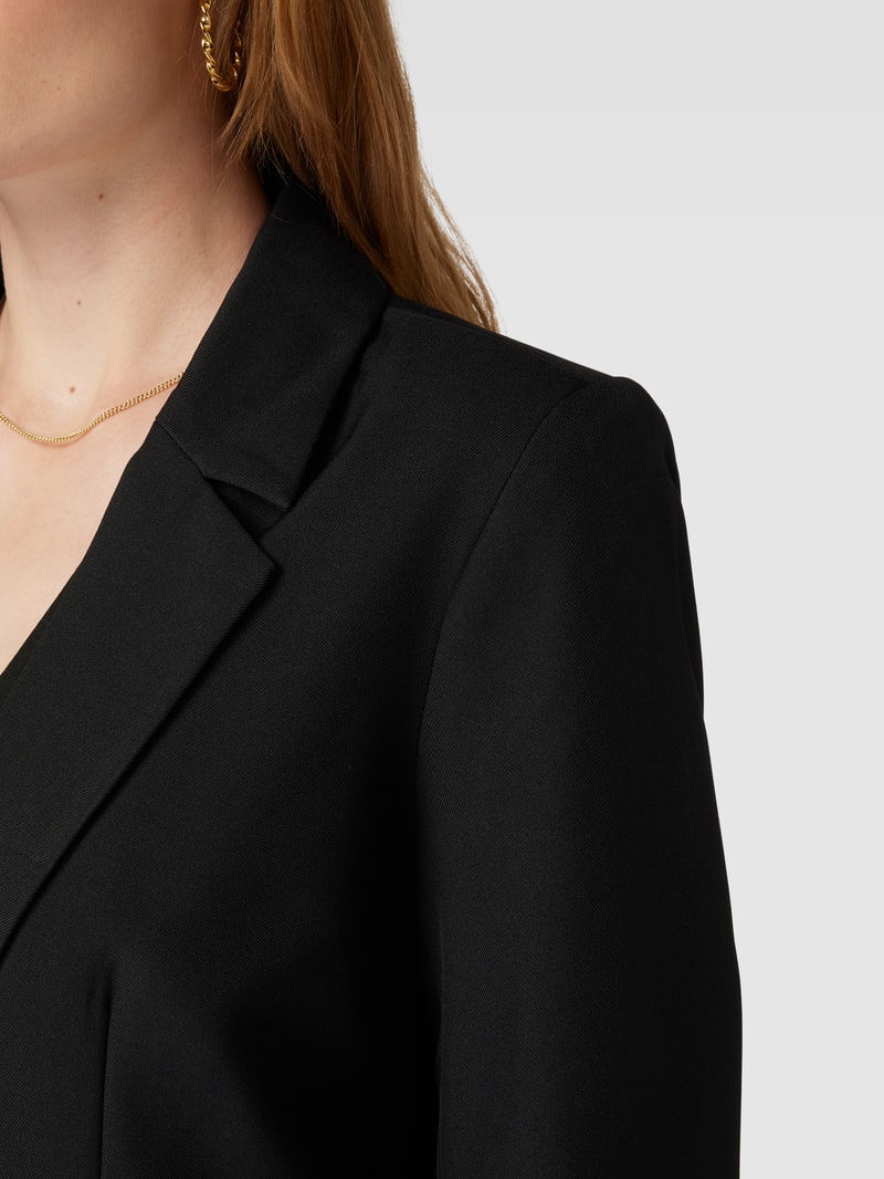 Blazer mit Reverskragen Modell 'NEVA' in schwarz