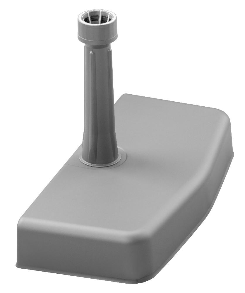 Schneider Schirme Schneider Balkonständer ca. 20 kg, silbergrau