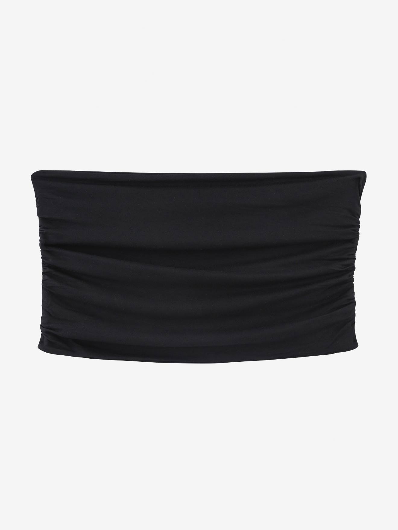 Bandeau de grossesse en maille souple noir