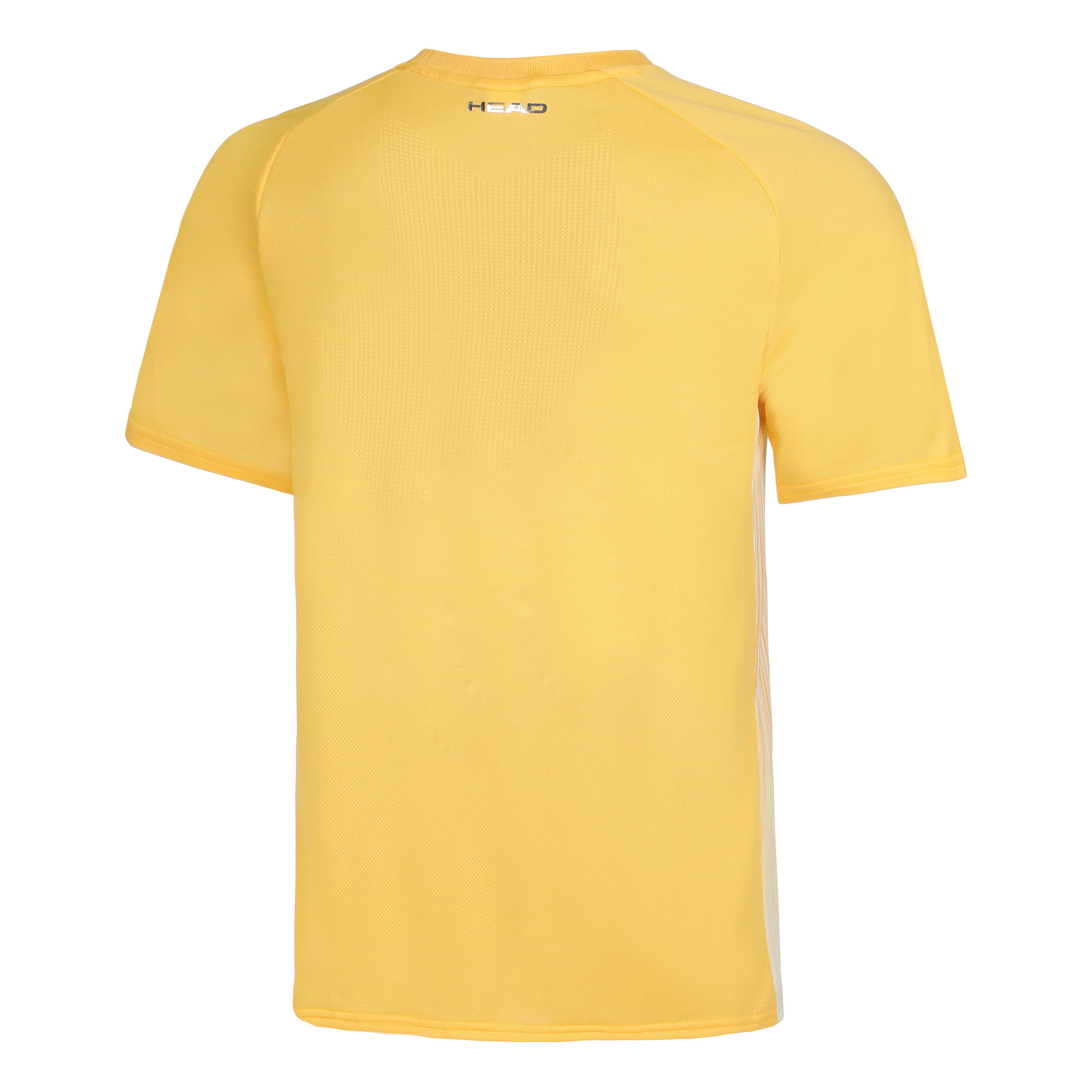 Performance T-Shirt Herren - Goldgelb, Weiß