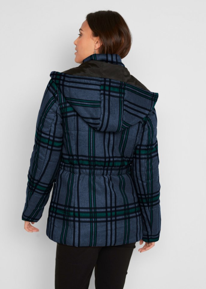 Steppjacke kariert