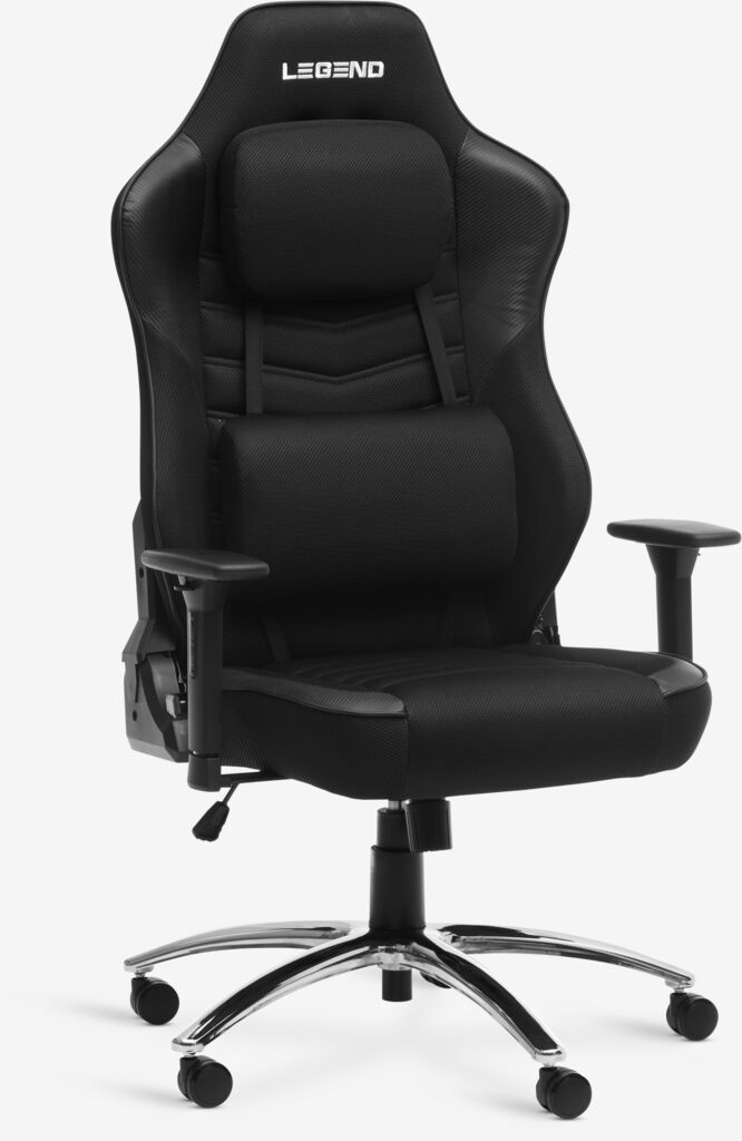 MELLERUP Fotel gamingowy MELLERUP XL czarny