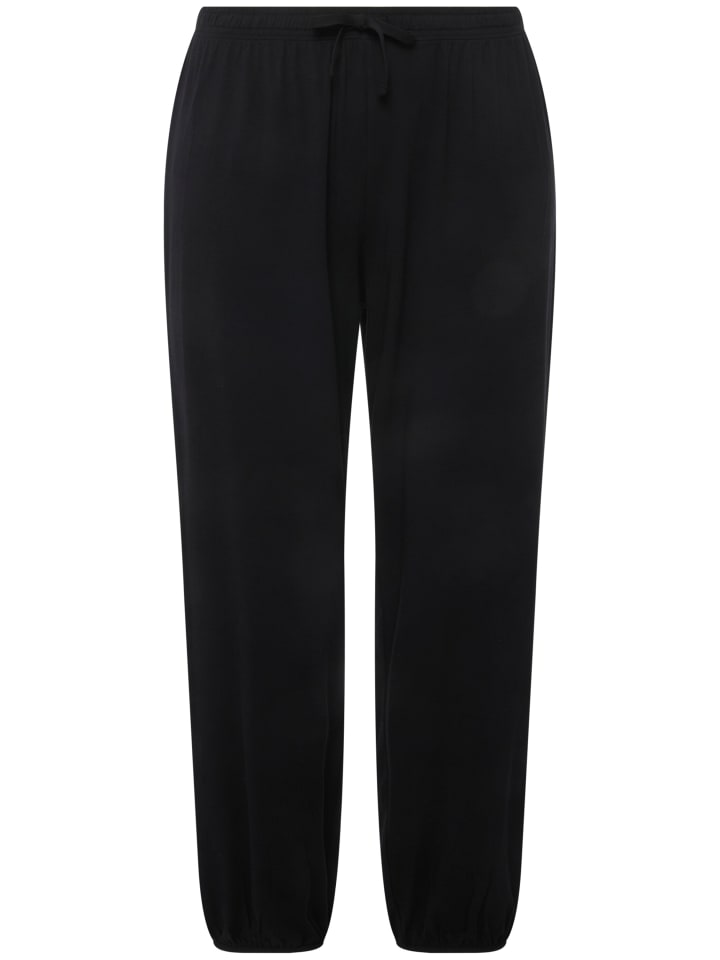 Ulla Popken Jogginghose in schwarz günstig kaufen