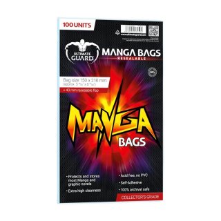 Ultimate Guard Comic Bags Manga Size (100)