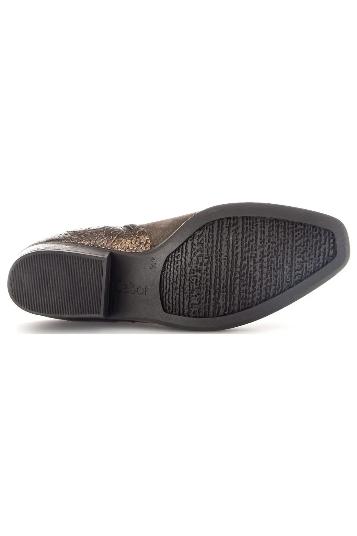GABOR  Stiefelette - Braun - Blockabsatz