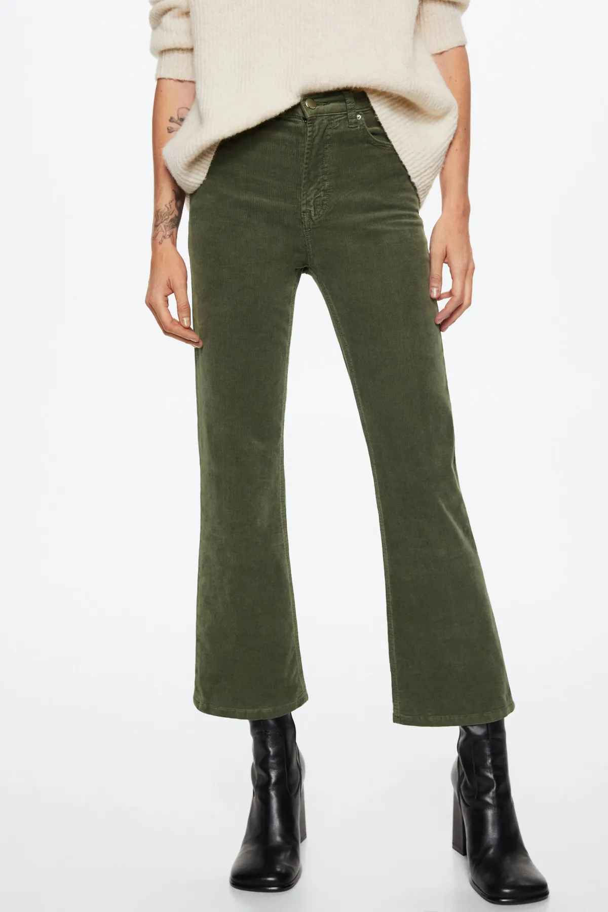 MANGO  37008255 Jeans Grün