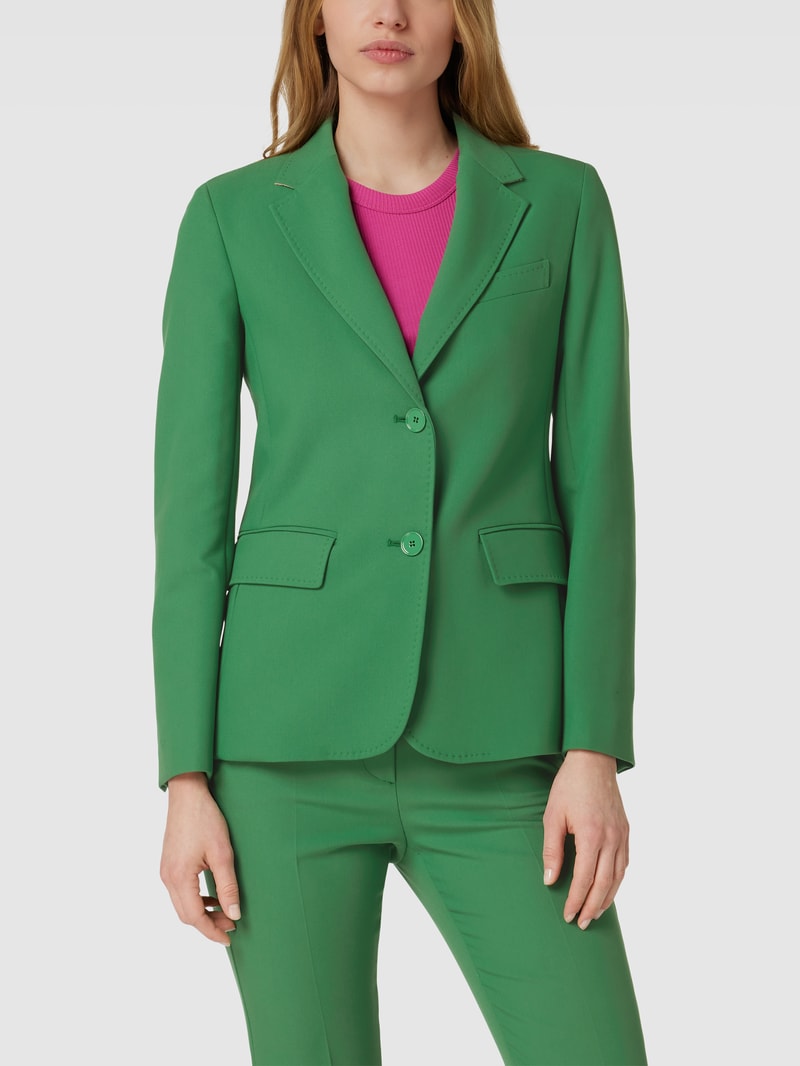 Blazer mit Reverskragen Modell 'UVA' in grün