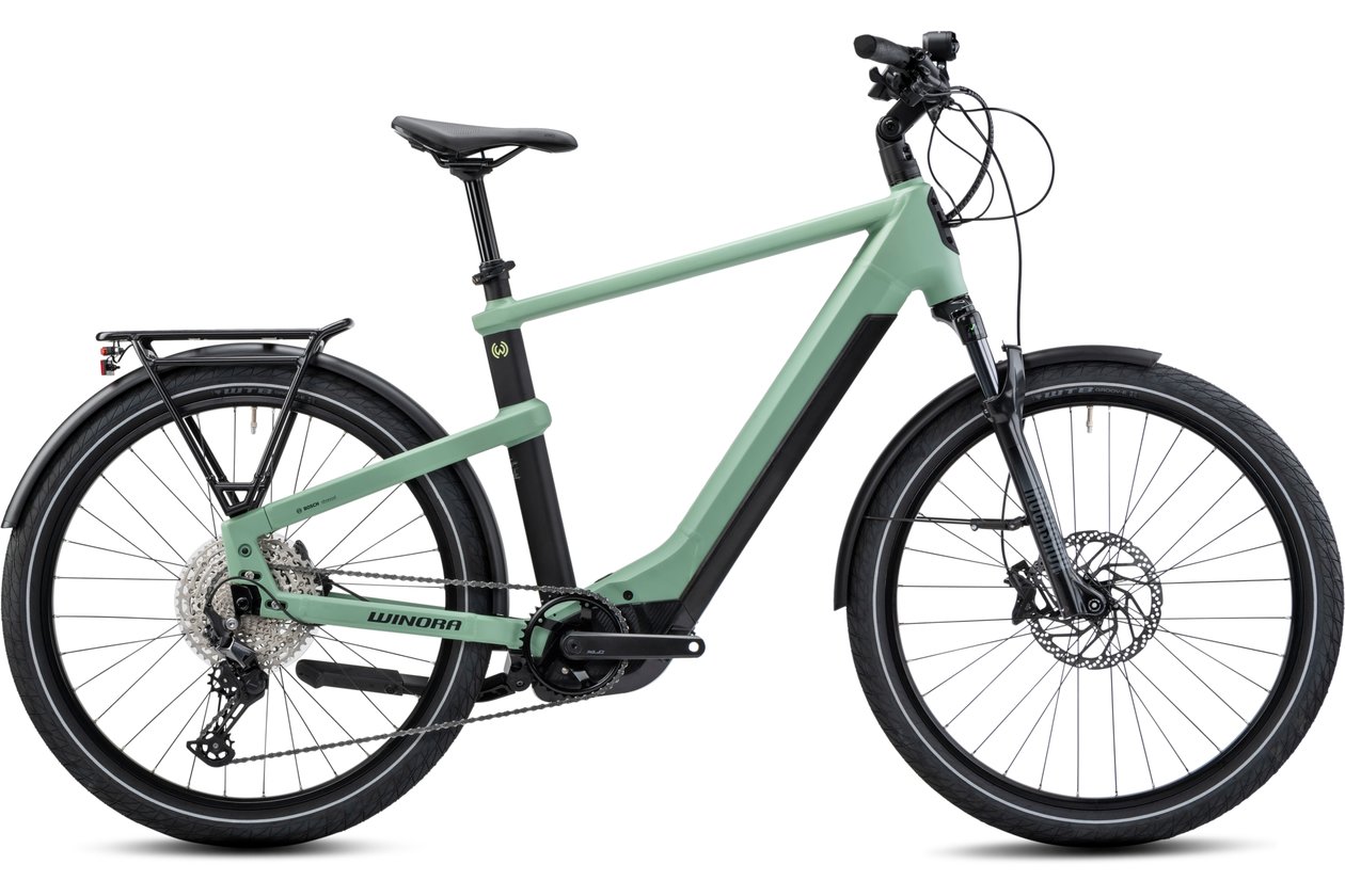 Winora Yakun 12 - 750 Wh - 2023 - 27,5 Zoll - Tiefeinsteiger