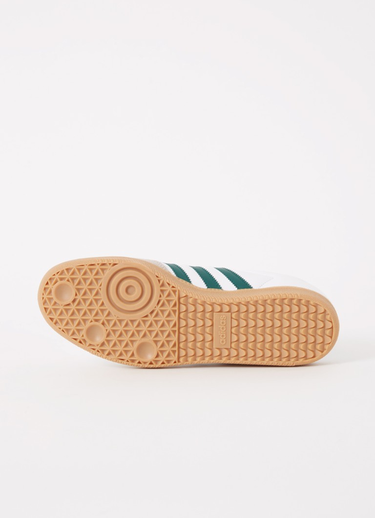 Pantofi sport Adidas Samba OG din piele cu detalii decorative