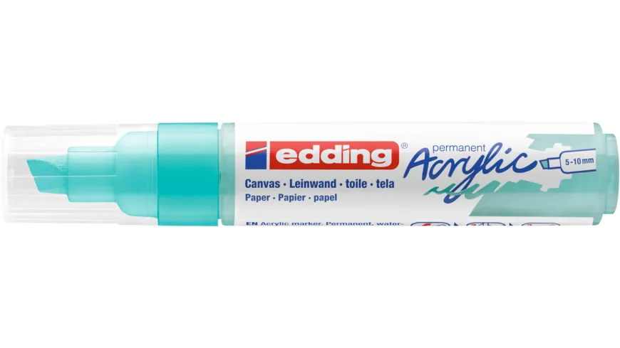 edding Acrylmarker 5000 breit opulent türkis opulent türkis