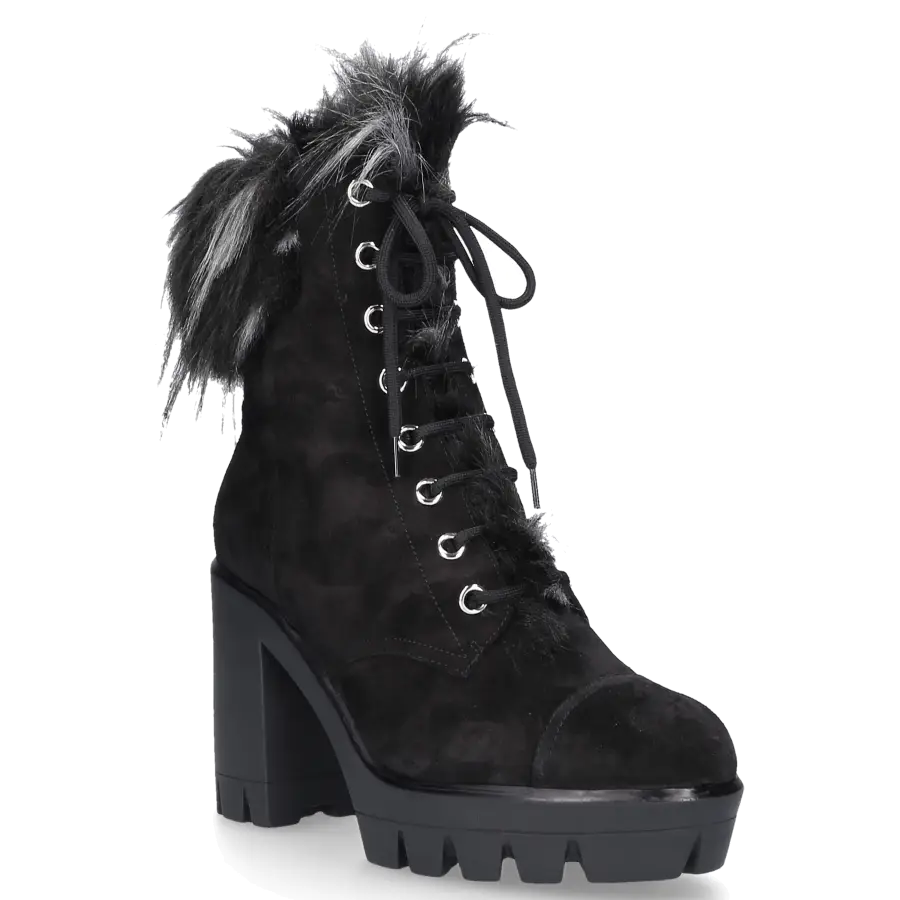Giuseppe Zanotti - Stiefeletten GINTONIC 80 Veloursleder - schwarz