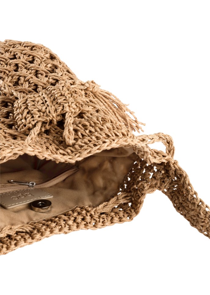 Strohbeuteltasche