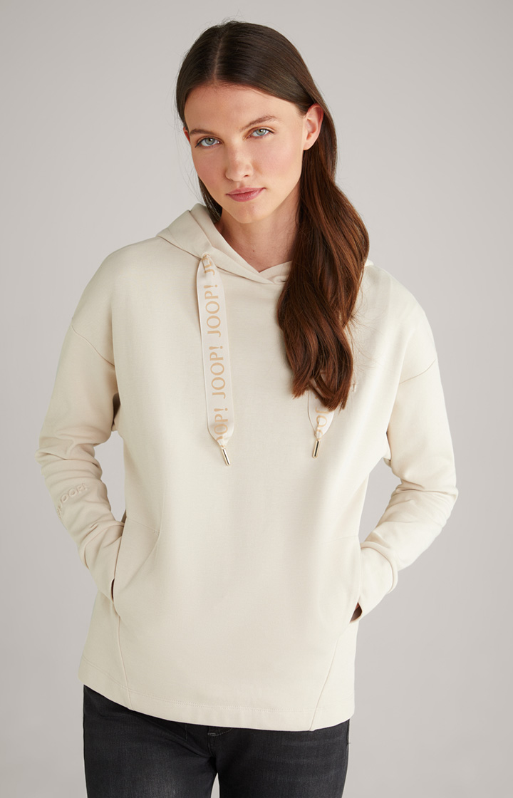 Hoodie Tasta in Hellbeige