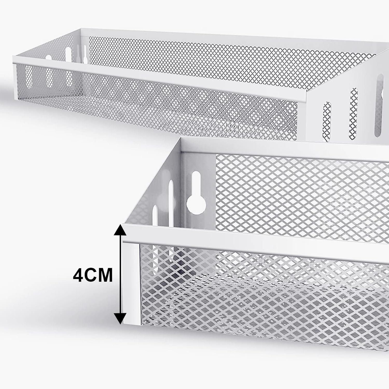 Coonoor Gewürzregal Gewürzregal-4er Set-Modern und stilvoll dank versteckter Befestigung