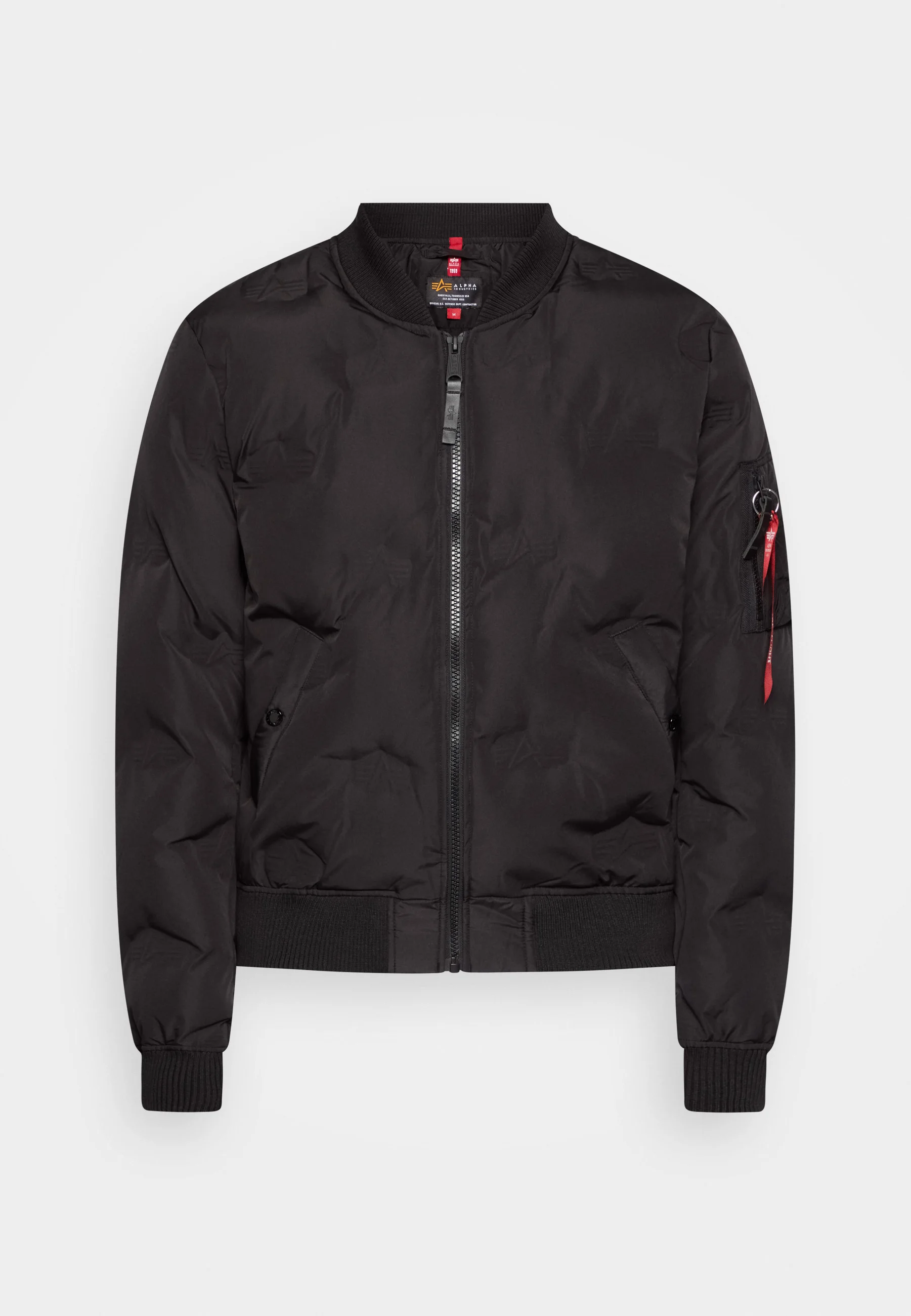 Chaqueta bomber acolchada con el logotipo MA-1 de Alpha Industries