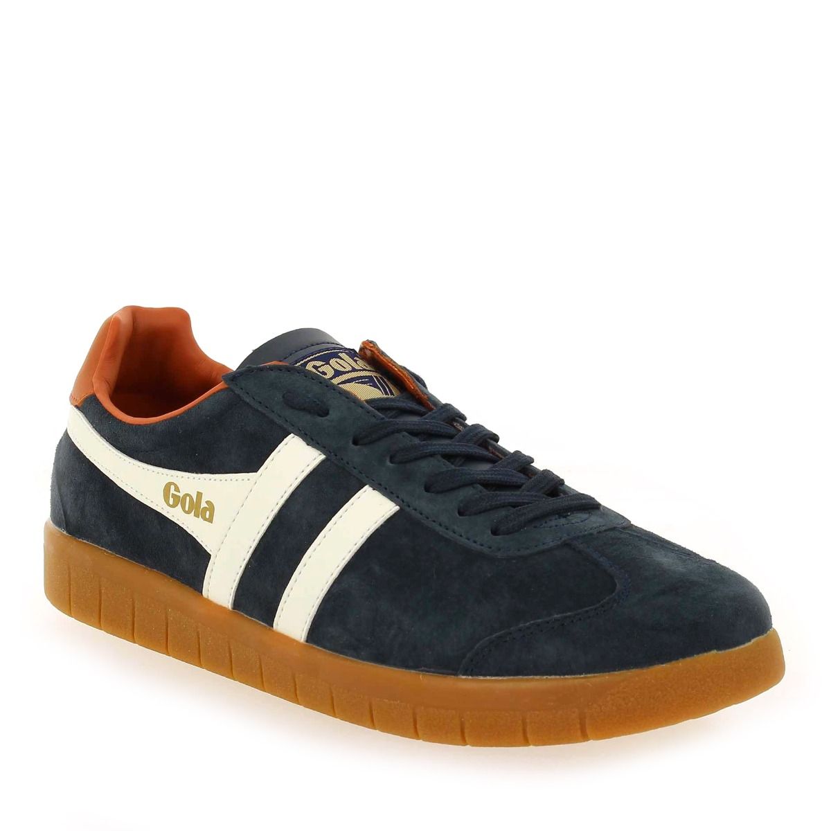 Gola  HURRICANE SUEDE CMB046 - Marine écru