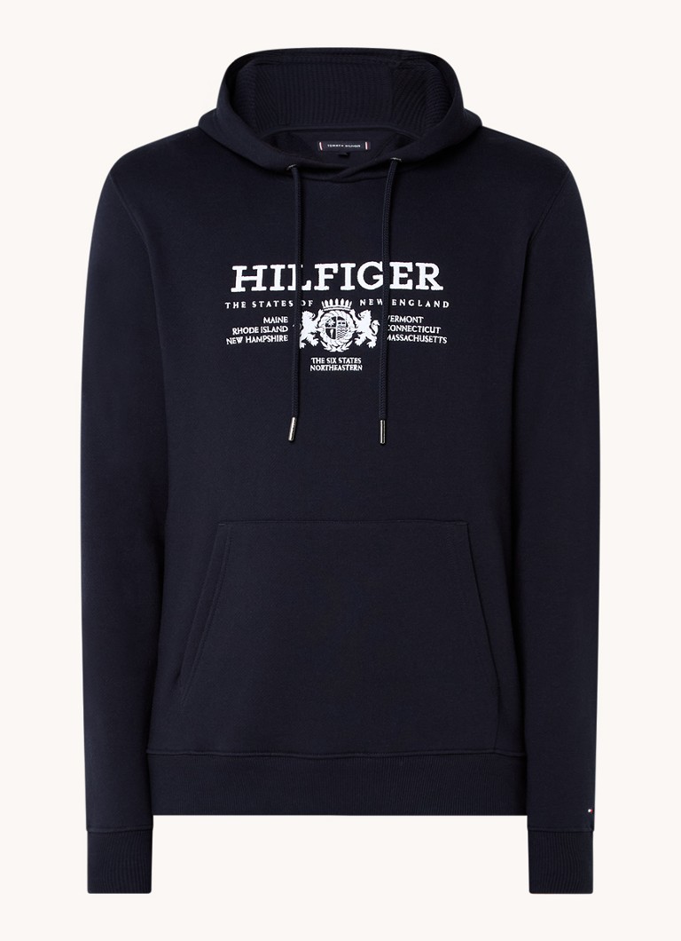 Hanorac Tommy Hilfiger cu logo brodat