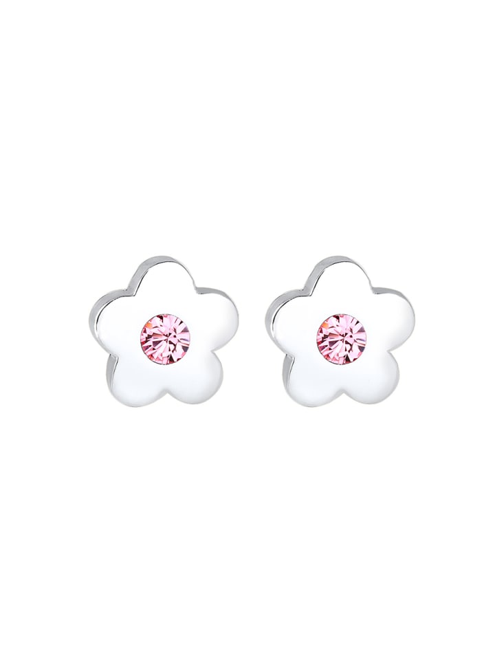 Elli Ohrringe 925 Sterling Silber Blume in Silber günstig kaufen onesize