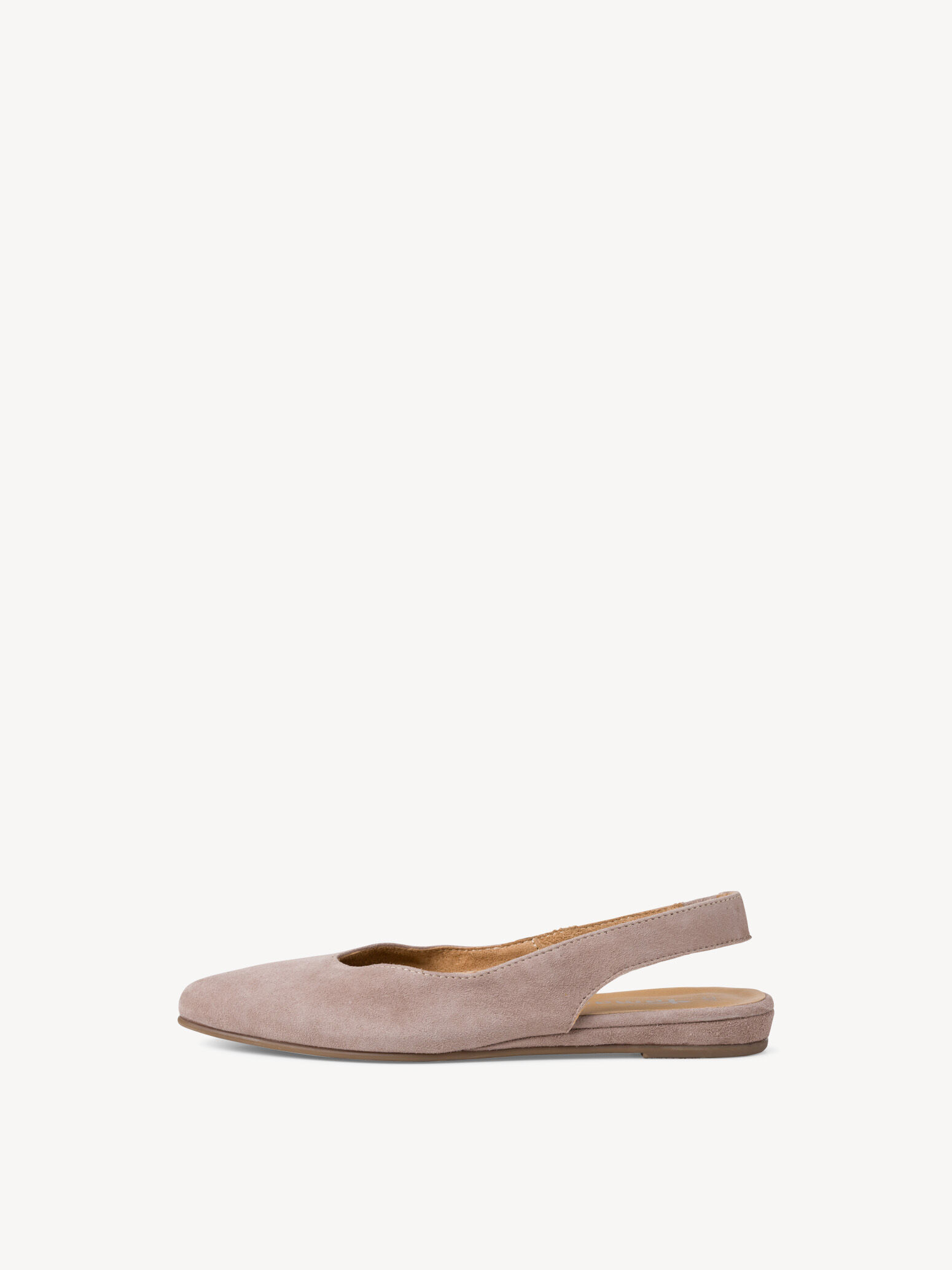 Escarpin en cuir - beige