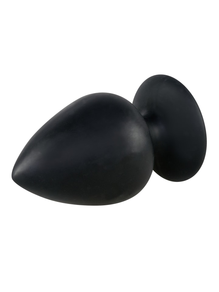 Black Velvets Analplug Butt Plug Large in schwarz günstig kaufen 14 cm