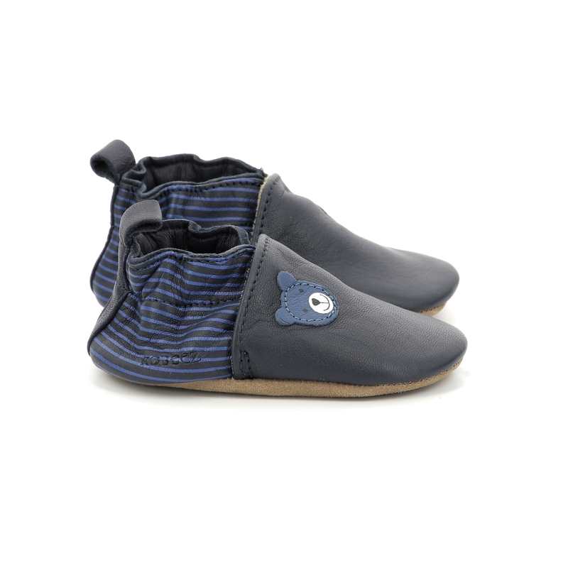 Chaussons cuir tannage vegetal Doubear