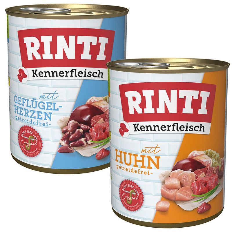 RINTI Kennerfleisch 800g x 24 - Sparpaket