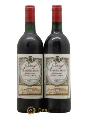 Château Rauzan-Gassies 2ème Grand Cru Classé  1985 - Lot de 2 Bouteilles