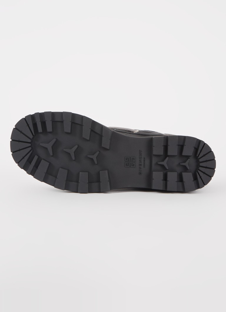 Pantofi sport Givenchy Strom din piele cu detalii din piele întoarsă.