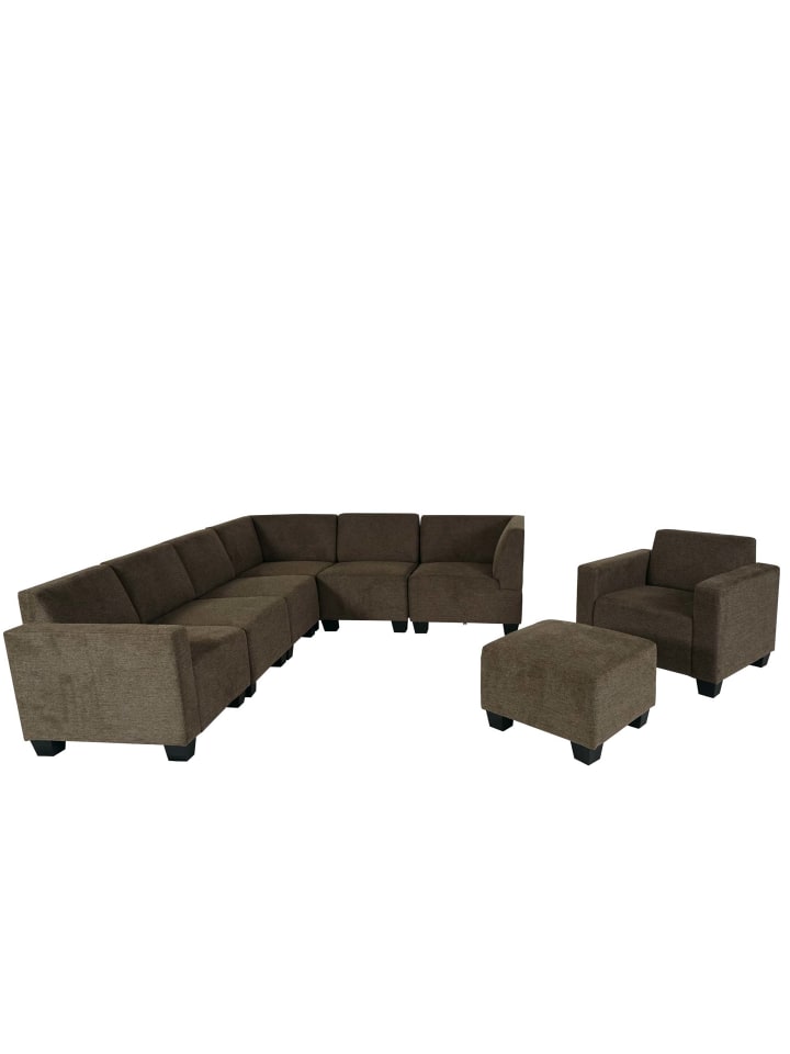 MCW Modular Sofa-System 6-1-1 Moncalieri, Braun günstig kaufen onesize
