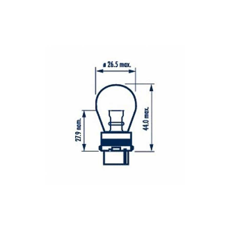 Glühlampe P27W 3156 12,8V 26,88W, 2 Stück - ATU