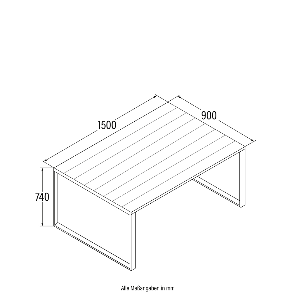 Home Deluxe Garten-Sitzgruppe CANTOS SEDIA