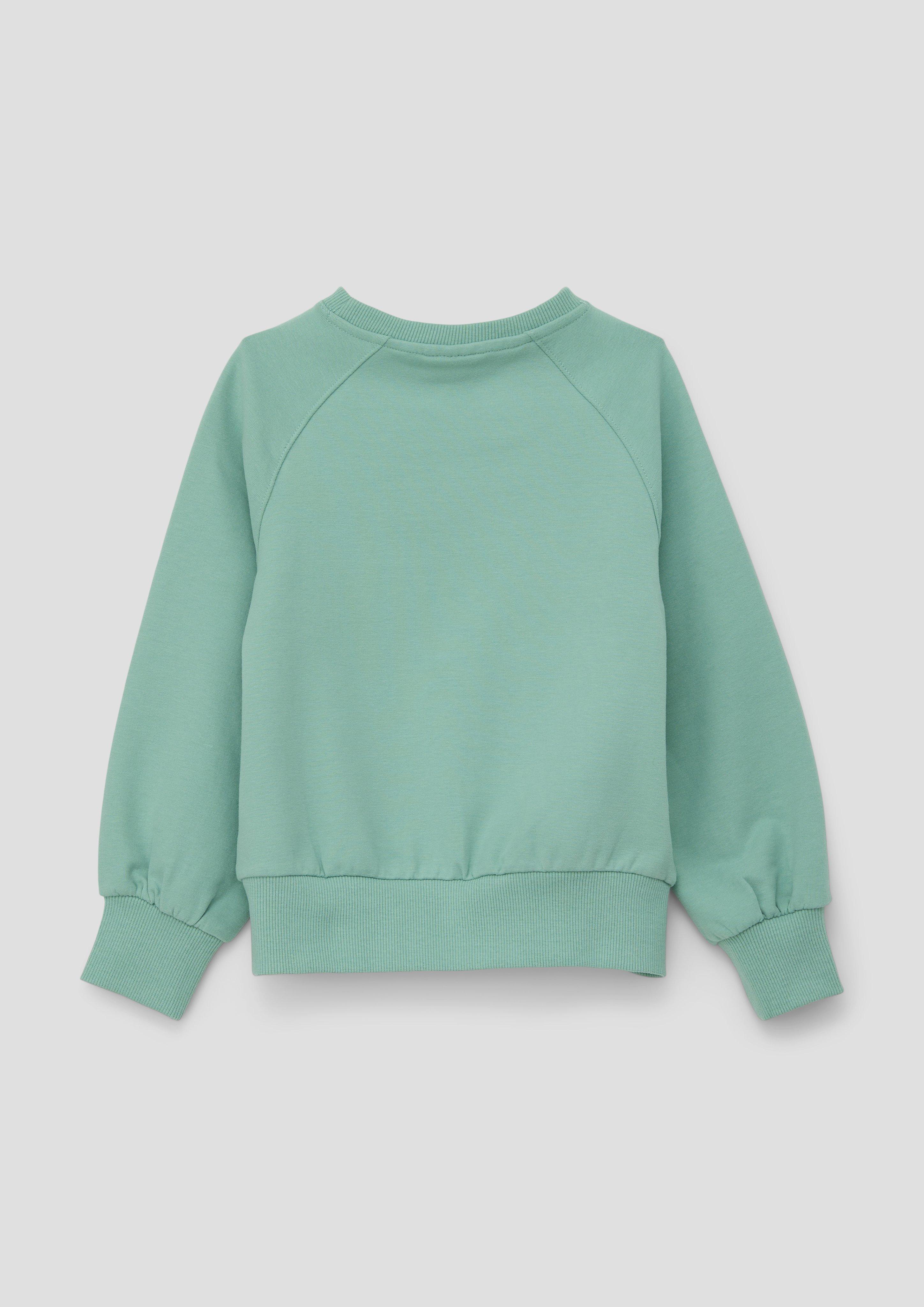 Sweatshirt mit glänzendem Frontprint  2133894-7225