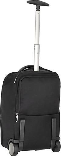 Piquadro Brief 2 Rollen Rucksacktrolley 40 cm Laptopfach
