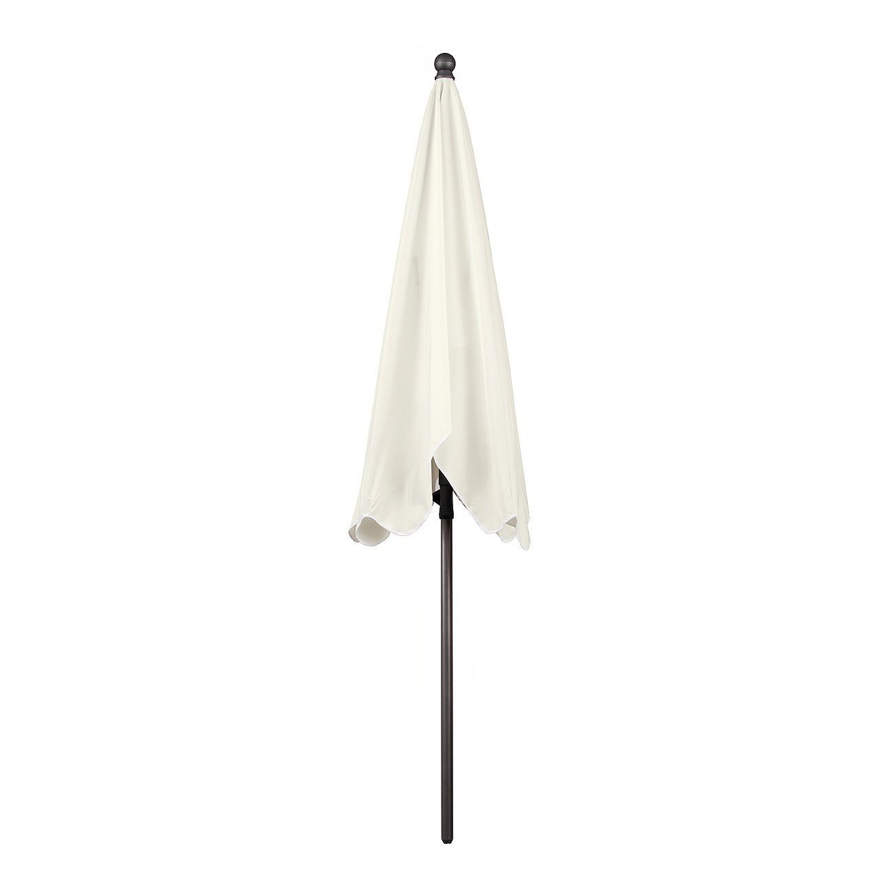 Sekey Rechteckschirm 200 x 125cm Sonnenschirm Rechteckig Balkonschirm mit Tragetasche, LxB: 200,00x125,00 cm, Marktschirm für Balkon, Terrasse, Garten, Sonnenschutz UPF 50+