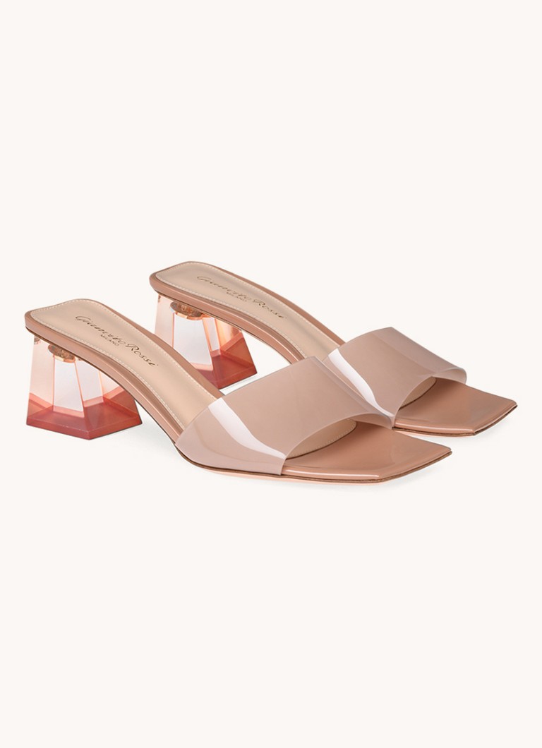 Gianvito Rossi Sandale Cosmic cu finisaj lucios