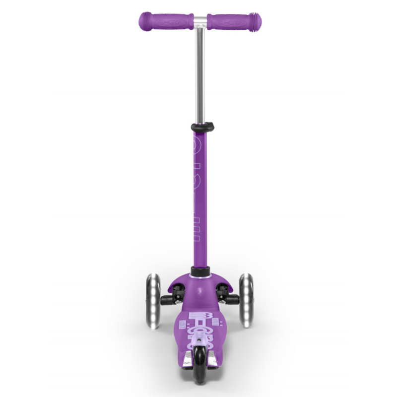Trottinette 3 Roues Enfant - Mini Micro Deluxe Violet Led